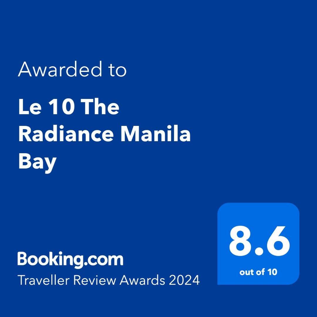 Aparthotel Le 10 The Radiance Manila Bay Pasay Exterior foto
